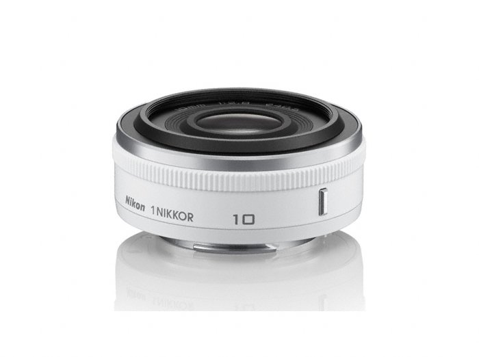 Nikon 1 NIKKOR 10 mm 1:2,8 weiß, AUSVERKAUF !!! | NIKON 1 kompakte 