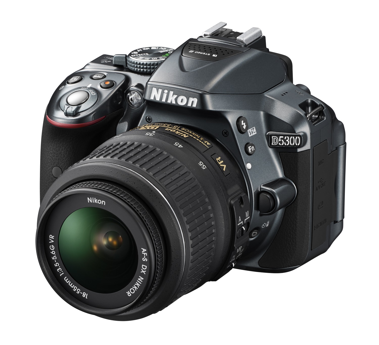 Nikon D5300 anthrazit Kit DX 18-55 VR, refurbished Item 